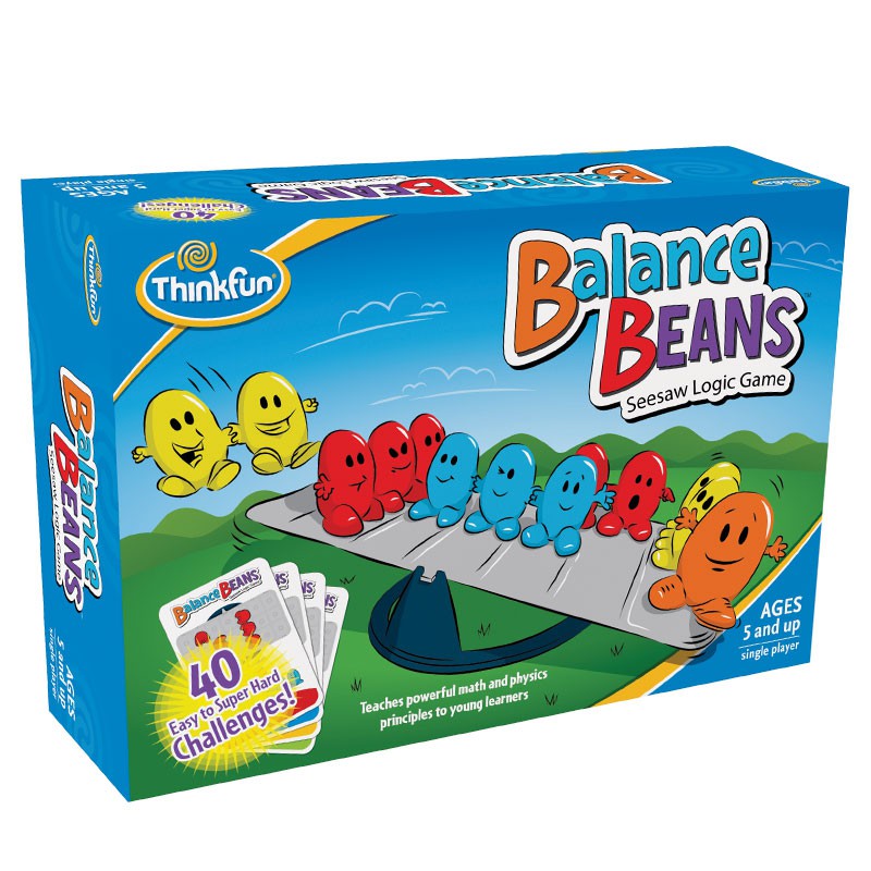 Balance Beans Logic Game With Challenges Thinkfun THF1140