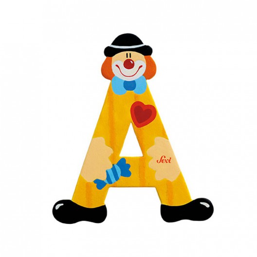Clown Letter A