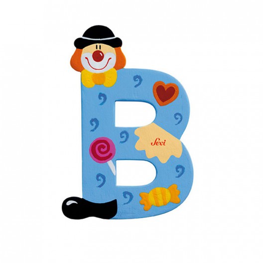 Clown Letter B Sevi Sev