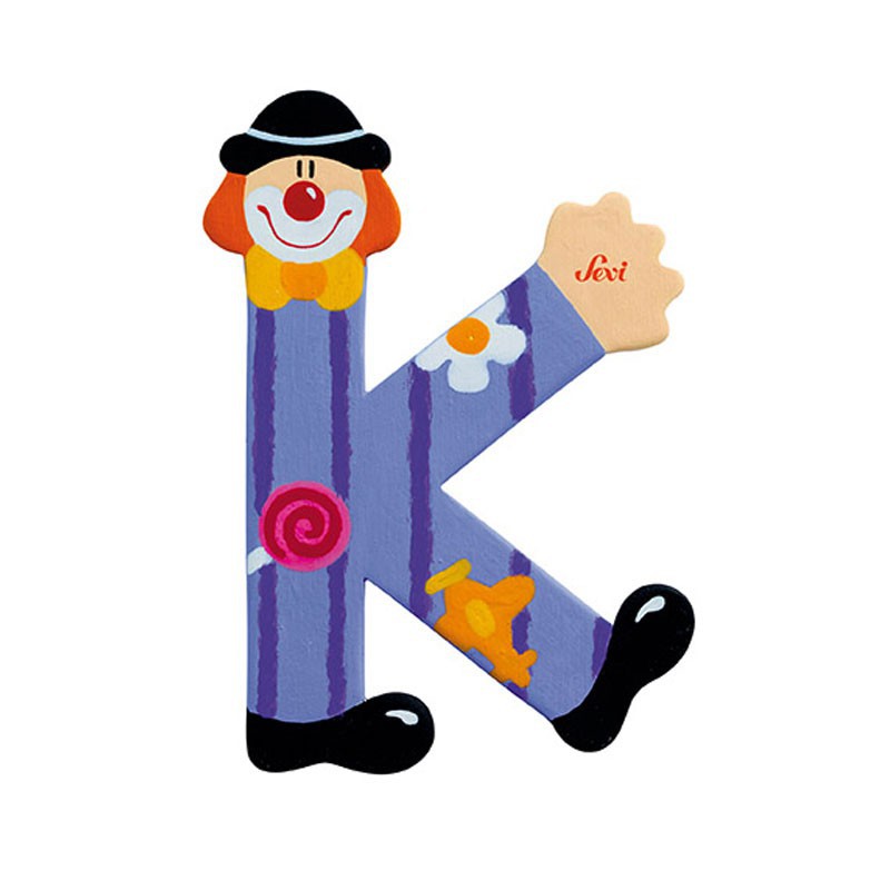 Clown Letter K Sevi Sev