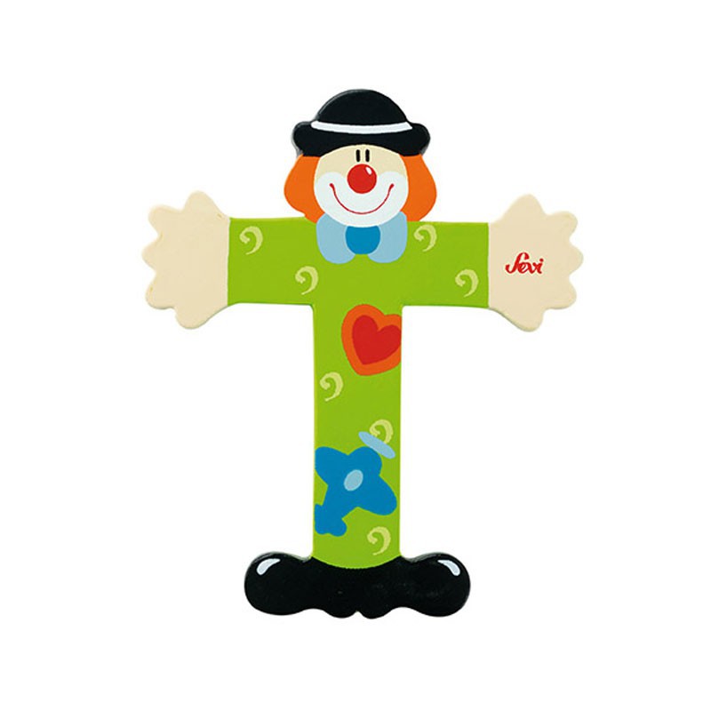 Clown Letter T Sevi Sev