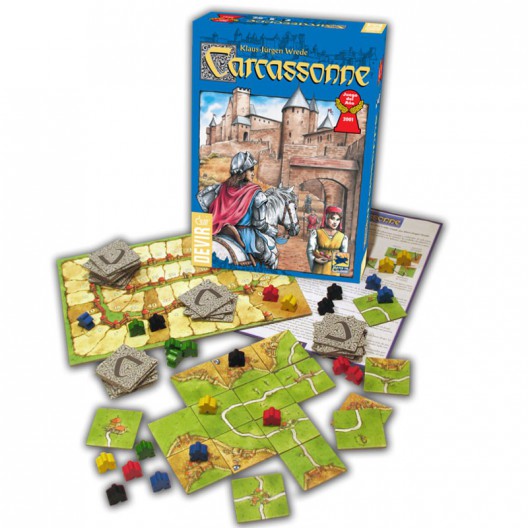 Carcassonne (español) - Juego de estrategia (incluye 2 mini expansiones)