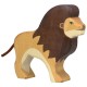 León - animal de madera