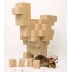 GIGI BLOKS XXL - sistema creativo de 60 bloques de construcción de cartón