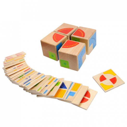 Kubus - juego de puzzle con formas geométricas y colores