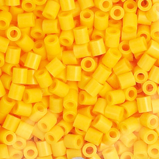 3000 perlas Hama MIDI de color amarillo (bolsa)
