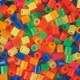 3000 perlas Hama MIDI colores transparentes neón (bolsa)