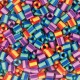 3000 perles Hama MIDI bicolor mix 3 (bossa)