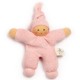 Muñeco Pimpel de algodón orgánico rosa