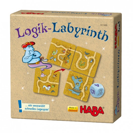 El laberinto de la lógica - juego de encaje versión mini