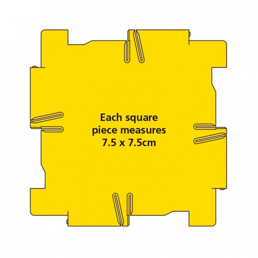 Polydron BOXES 126 piezas - juguete de formas geométricas