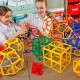 Polydron cubo gigante 223 piezas para el aula - juguete de formas geométricas