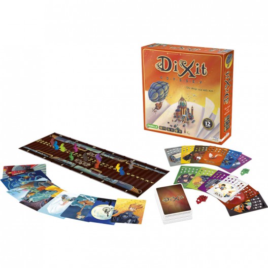 Dixit Odyssey - juego de deducción para 3-12 jugadores