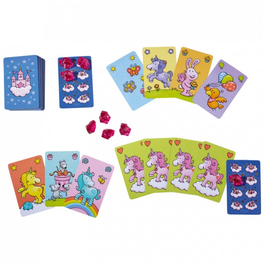 Unicornio Destello - Juego de cartas para 2-6 jugadores