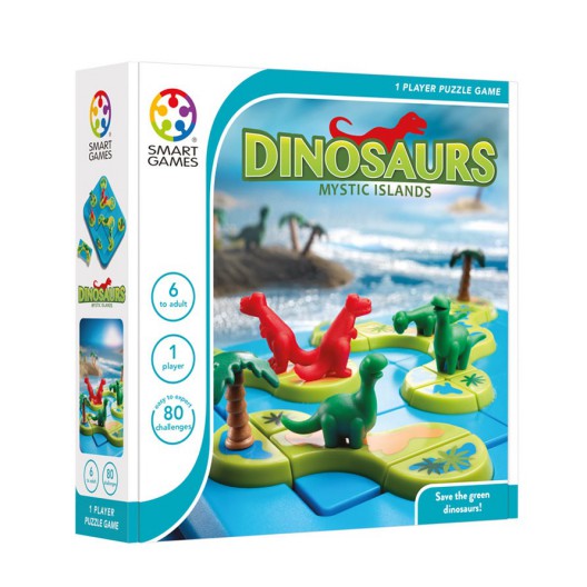 Dinosaurios Islas Misteriosas - juego de lógica multinivel para 1 jugador