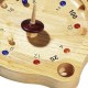 Ruleta Tirolesa - juego de azar y cálculo mental en madera