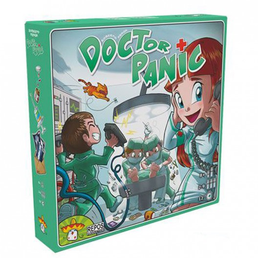 Dr. Panic - juego de mesa cooperativo para toda la familia