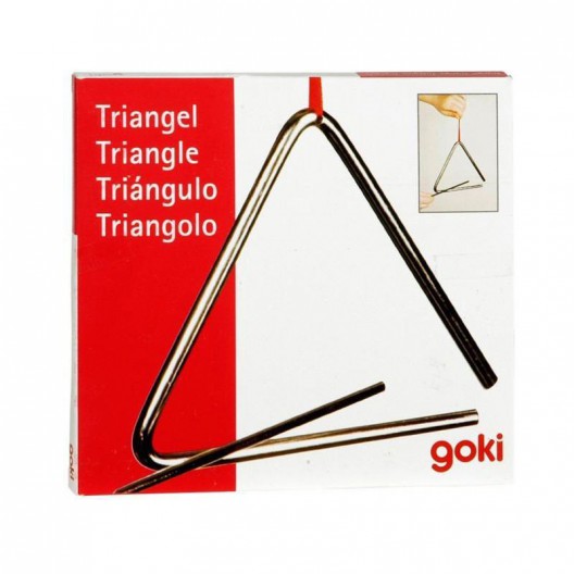 Triangle musical de metall