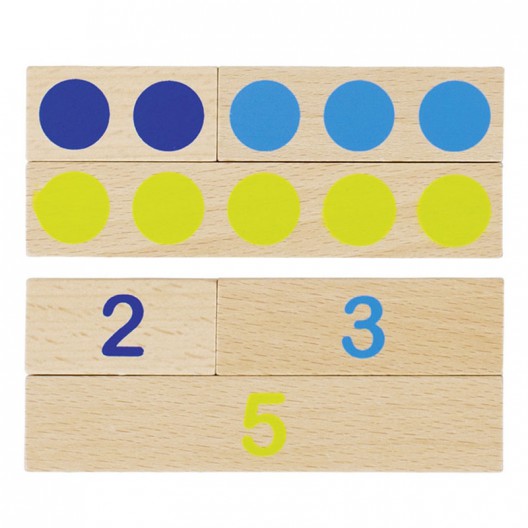 Palets de càlcul - joc de regletes per a aprendre a comptar