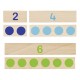 Palitos de cálculo - juego de regletas para aprender a contar