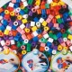 3000 perlas Hama MIDI 10 colores en bolsa