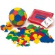 Polydron 184 piezas para el aula - juguete de formas geométricas