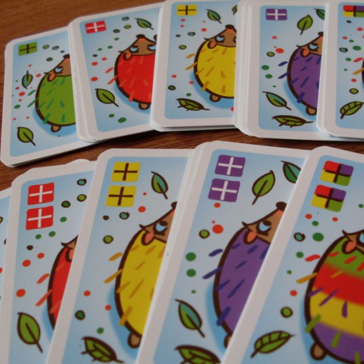 Erizos a la carrera * juego de estrategia