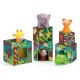 Maxi Topanijungle - Cubos apilables con animales de la selva