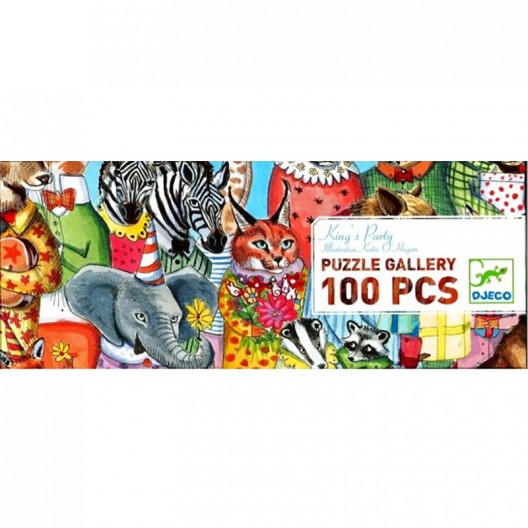 Puzzle Gallery Fiesta del rey - 100 pzas. 