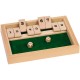 Cierra la caja, shut the box - juego de cálculo con dados para dos o más jugadores