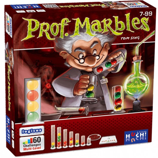 Prof. Marbles - Juego de lógica y motricidad