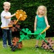 Octoplay Gigante set de 20 piezas colores naturales - juguete de construcción