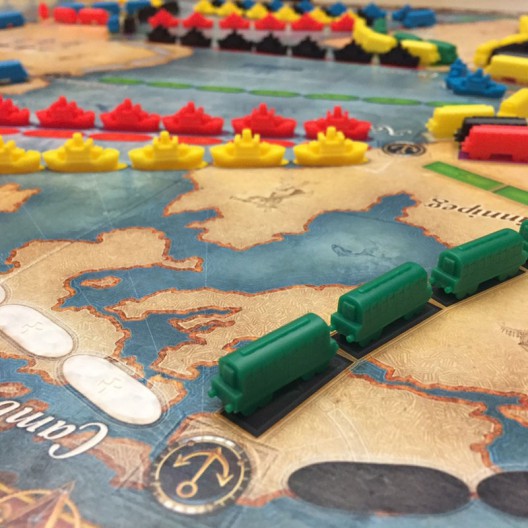 ¡Aventureros al tren! La Vuelta al Mundo - juego de mesa estratégico