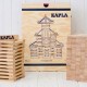 KAPLA 280 piezas - Placas de construcciones de madera con libro