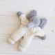 Muñeco Rüssel , elefante de algodón orgánico