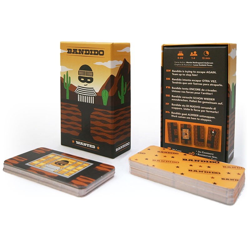 Bandit - Joc cooperatiu de cartes per a 1-4 jugadors