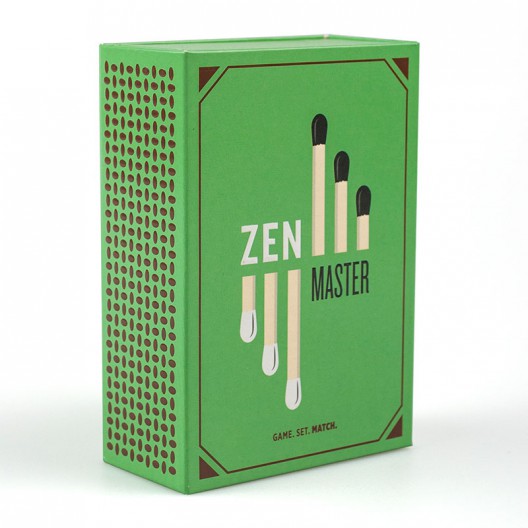 Zen Master - Juego rápido de táctica con cerillas para 3-5 jugadores