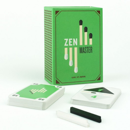 Zen Master - Juego rápido de táctica con cerillas para 3-5 jugadores