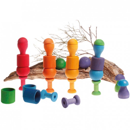 Bobinas de madera pequeñas para enhebrar