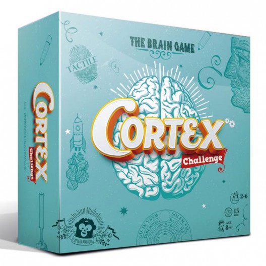 Cortex Challenge 1 azul - Juego de cartas de habilidad mental y concentración
