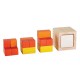 Cubos de Fracciones - juego educativo de madera