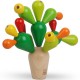 Cactus Equilibrista - Juego de equilibrio de madera