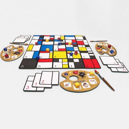Mondrian - Vanguardista juego de dados para 2-4 jugadores