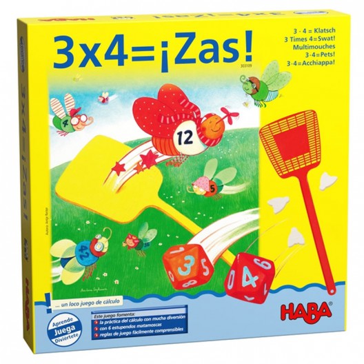 3x4 es Zas - Juego matemático de multiplicar