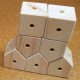 Trígonos Start 42 piezas en caja de cartón - juego de construción creativo
