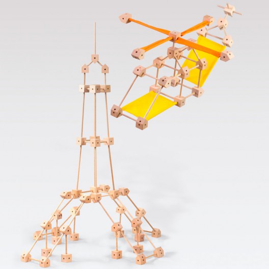 Mini Trígonos L 130 piezas - juego de construción creativo