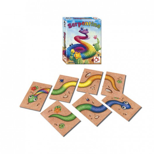 Serpentina - juego de cartas para 2-5 jugadores