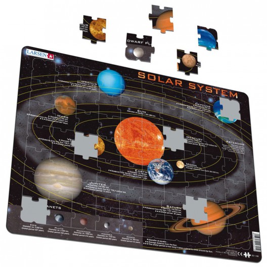 Puzle Educativo Larsen 70 piezas - Sistema Solar (castellano)