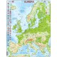 Puzle Educativo Larsen 87 piezas - Mapa Europa Física (castellano)