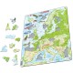 Puzle Educativo Larsen 87 piezas - Mapa Europa Física (castellà)